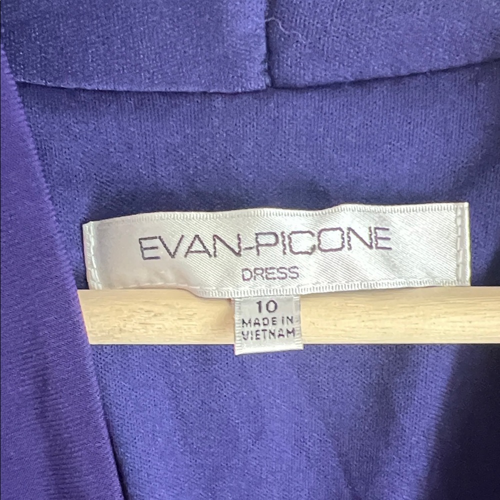 Evan Picone Deep Navy V-Neck Sleeveless Ruched Waist Maxi Dress